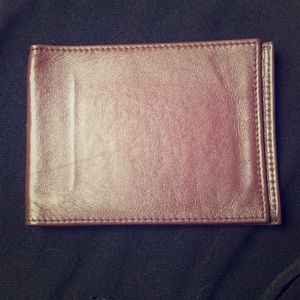 Top grain cowhide wallet